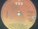 THE CLASH English Civil War IRISH PRESS 45 PUNK
