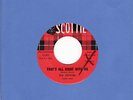 RAL DONNER that's all right SCOTTIE promo rockabilly 45