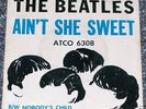 The Beatles Ain't She Sweet Atco 45 Picture Sleeve RARE