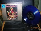 IRON MAIDEN - ANOTHER PIECE OF MIND PT1 LP BLUE WAX 