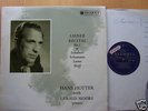 Lieder Recital Hans Hotter Gerald Moore 33cx 1626