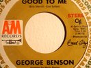 NORTHERN 45-GEORGE BENSON-MY WOMAN'S GOOD TO ME-HEAR