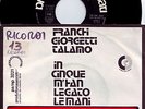FRANCHI GIORGETTI TALAMO 45 RPM -ORIGINAL ITALIAN PROG