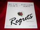 VINYLE MAXI 45T PROMO MYLENE FARMER & JL MURAT Regrets