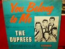 The Duprees LP You Belong To Me 1962 Coed 905 Rare M-