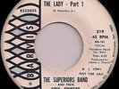 Rare Funk 45: SUPERIORS BAND on BARVIS 