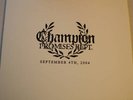CHAMPION promises kept RECORD RELEASE 12