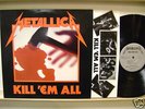 METALLICA  Kill 'em All  LP 1983 Megaforce 1st PRESSING