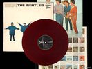 Beatles Help/Red wax, first issue Japan '65 GF Odeon OP