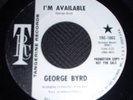 NORTHERN SOUL GEORGE BYRD I'm Available PROMO 45