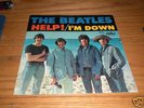 HELP & I'm Down   The Beatles, 45 Picture Sleeve ONLY