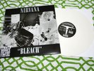 NIRVANA Bleach White Vinyl LP Rare 13 trk. NM/NM OOP