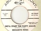 BERNADETTE PETERS WE'LL START PARTY NORTHERN SOUL hear
