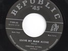 Christine Kittrell 1955 45 Republic #7109 Blues R&B NMT