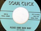rare Soul 45 DEBONAIRS please come back baby SOUL CLICK