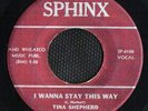 ROCKABILLY 45 TINA SHEPHERD STAY THIS WAY SPHINX HEAR