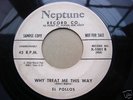 RARE R&B Neptune DJ 45 EL POLLOS Doo Wop School Girl