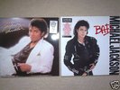 MICHAEL JACKSON records- TRILLER & BAD