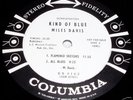 MILES DAVIS KIND OF BLUE ORIG CS8163 STEREO PROMO LP