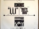 OSMONDS-i,i,i /YOU'RE MINE-PROMO DISCO 12