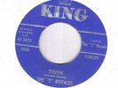 The 5 Royales Think on King R&B 45 Hear