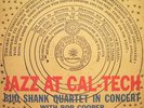 BUD SHANK Jazz At Cal-Tech LP orig Pacific Jazz dg
