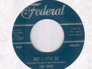 Tiny Topsy Just a Little Bit Federal 12357 R&B 45 Hear