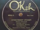 Jimmy Joy--Everybody Stomp--Okeh 40504  V+