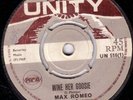 MAX ROMEO/KING CANNON/SKINHEAD REGGAE/UNITY UN516/1969