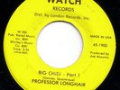 R&B piano rocker 45 PROFESSOR LONGHAIR - Big Chief