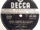 DECCA SXL 2005 DVORAK New World Kubelik W/B EX+ LP