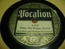 78 KING OLIVER VOCALION 1112 E- WILLIE THE WEEPER