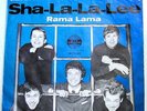German Blue Flames S Cover  D 60er  Sha-La-La-Lee  rare