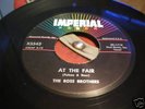 ROCKABILLY 45 ROSS BROTHERS EDDIE COCHRAN IMPERIAL M-