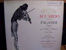 ACCARDO PAGANINI VIOLIN CONC RCA ITALIANA 1ED M- LP