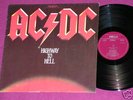 AC/DC Highway to hell /East German AMIGA LP diff. Cover
