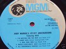ANDY WARHOL'S VELVET UNDERGROUND & NICO UK 2LP EX+