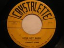 RARE rockabilly 45 JOHNNY STARK on CRYSTALETTE - HEAR