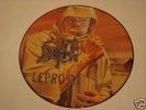 Death Leprosy picture disc LP original 1st EU FLAG 24P