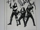 Immortal – Signed Promo picture - Satyricon Burzum