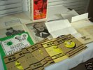 HANK WILLIAMS SR-8 ORIGINAL 45'S/MEMORBILIA