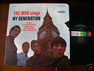 THE WHO - SINGS MY GENERATION. USA DECCA LP STEREO EX+