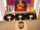 KISS THE ORIGINALS LP BOOK STICKER CARDS GENE SIMMONS