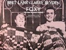FOXY - Johnny Mercer - ORIGINAL CAST - Bert Lahr