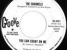 The Channels : Northern Soul 45 on Groove