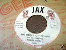 Rare Doo Wop  45 Record - Robert Peebles- Jax