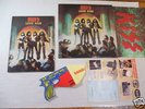 KISS LOVE GUN LOTof 2= LP (w/GUN&INSERT)+SHEET MUSIC BK