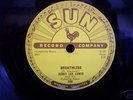 JERRY LEE LEWIS - SUN #288 78rpm -  BREATHLESS