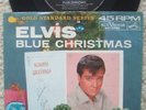 Elvis Presley-Blue Christmas/Wooden Heart - USA 45+P/S