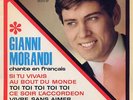 GIANNI MORANDI RARO 45 GIRI E.P. CANTATO IN FRANCESE